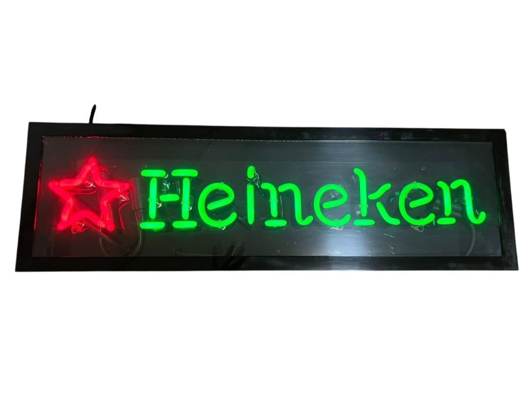 ハイネケン ネオンサイン 看板 レトロ ネオン管 店舗 ディスプレイ インテリア