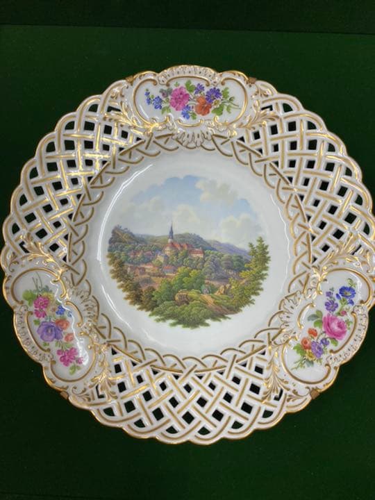 yi　マイセン 壁掛け　額縁入り