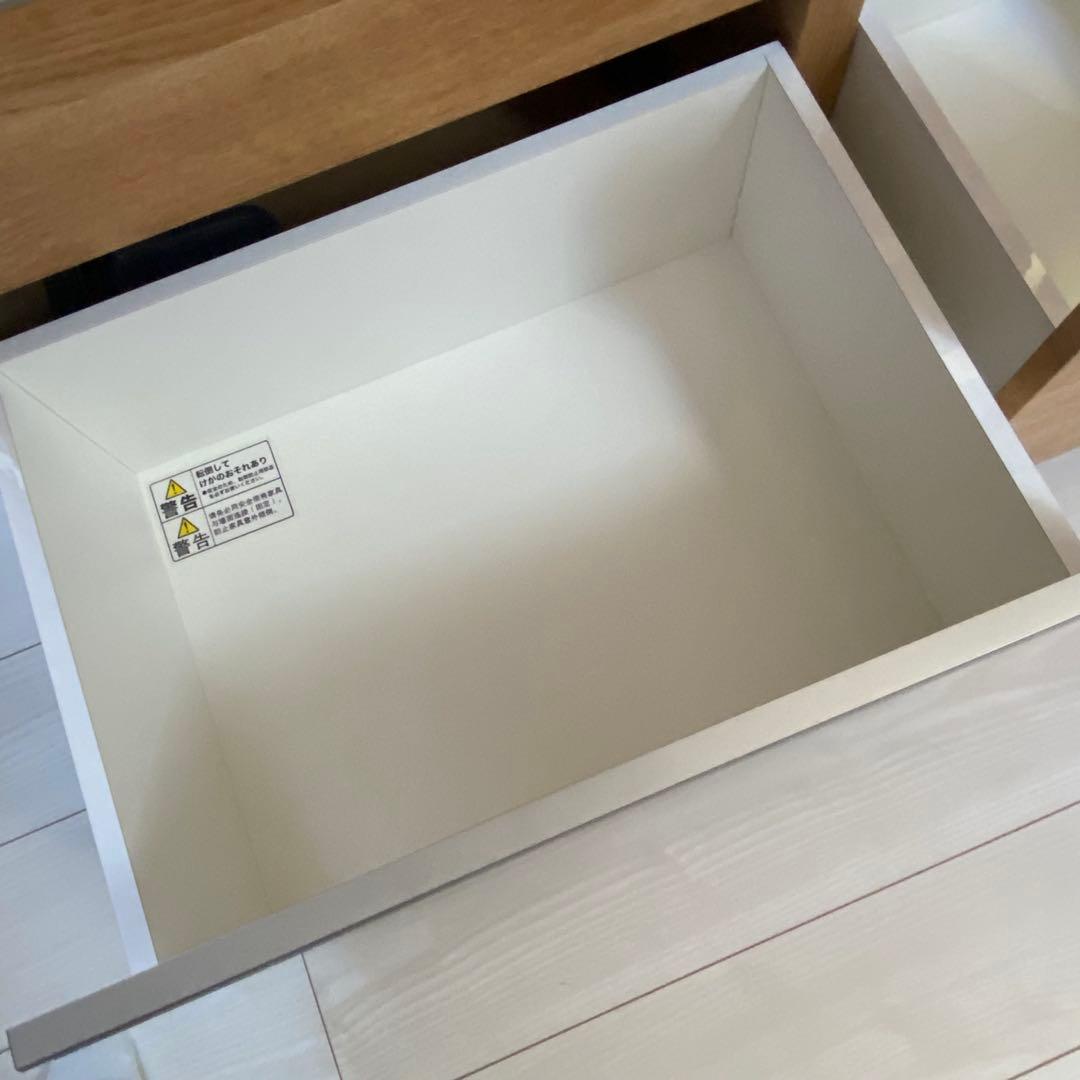 ニトリ　キッチンボード　リガーレ　100 木目調