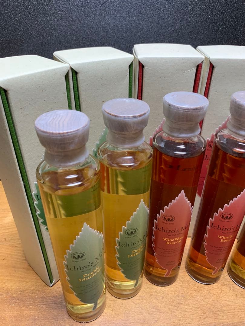 イチローズモルト200ml 旧BOXタイプ3種、6本