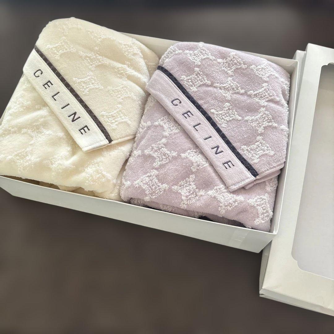 CÉLINE セリーヌバスタオル 2枚　セット