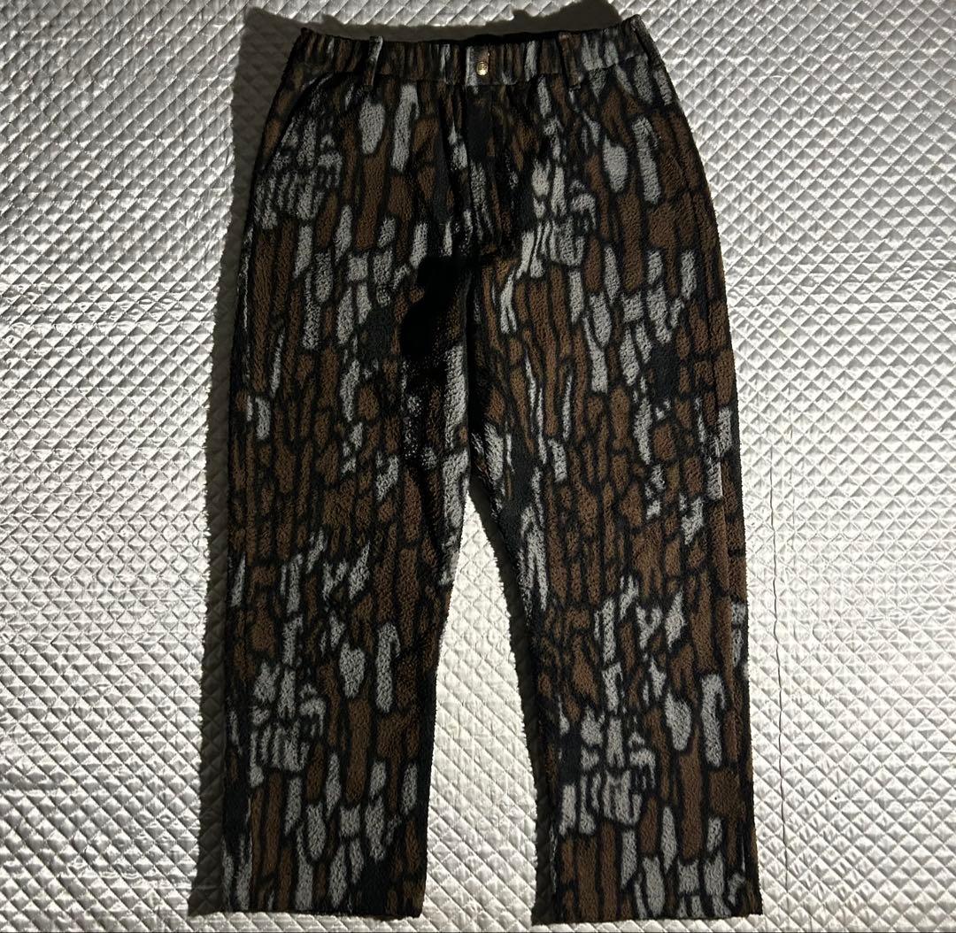 80s L.L.Bean USA トレバークカモフリースパンツ 迷彩　カモフラ
