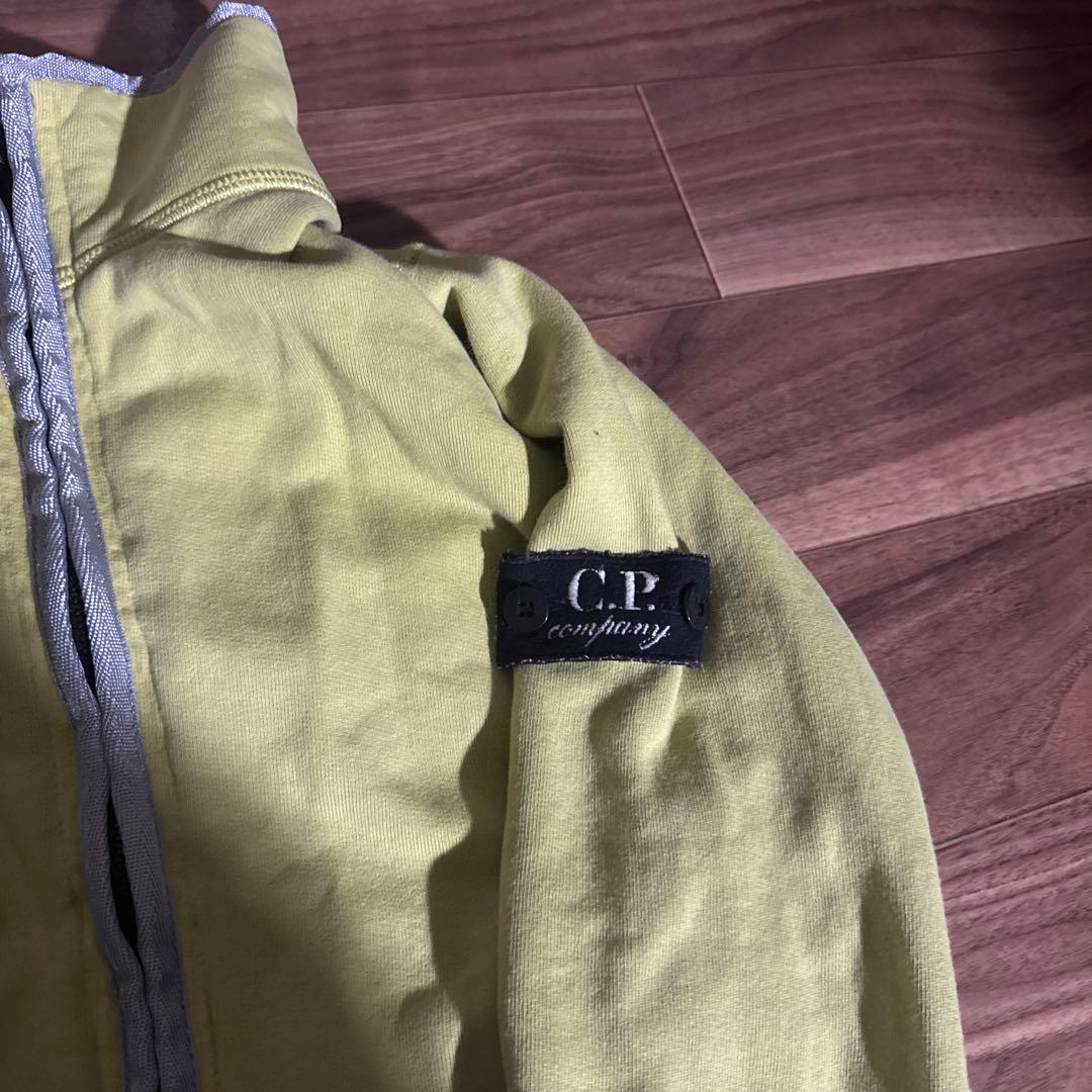 cp company ジップ フリース スウェット