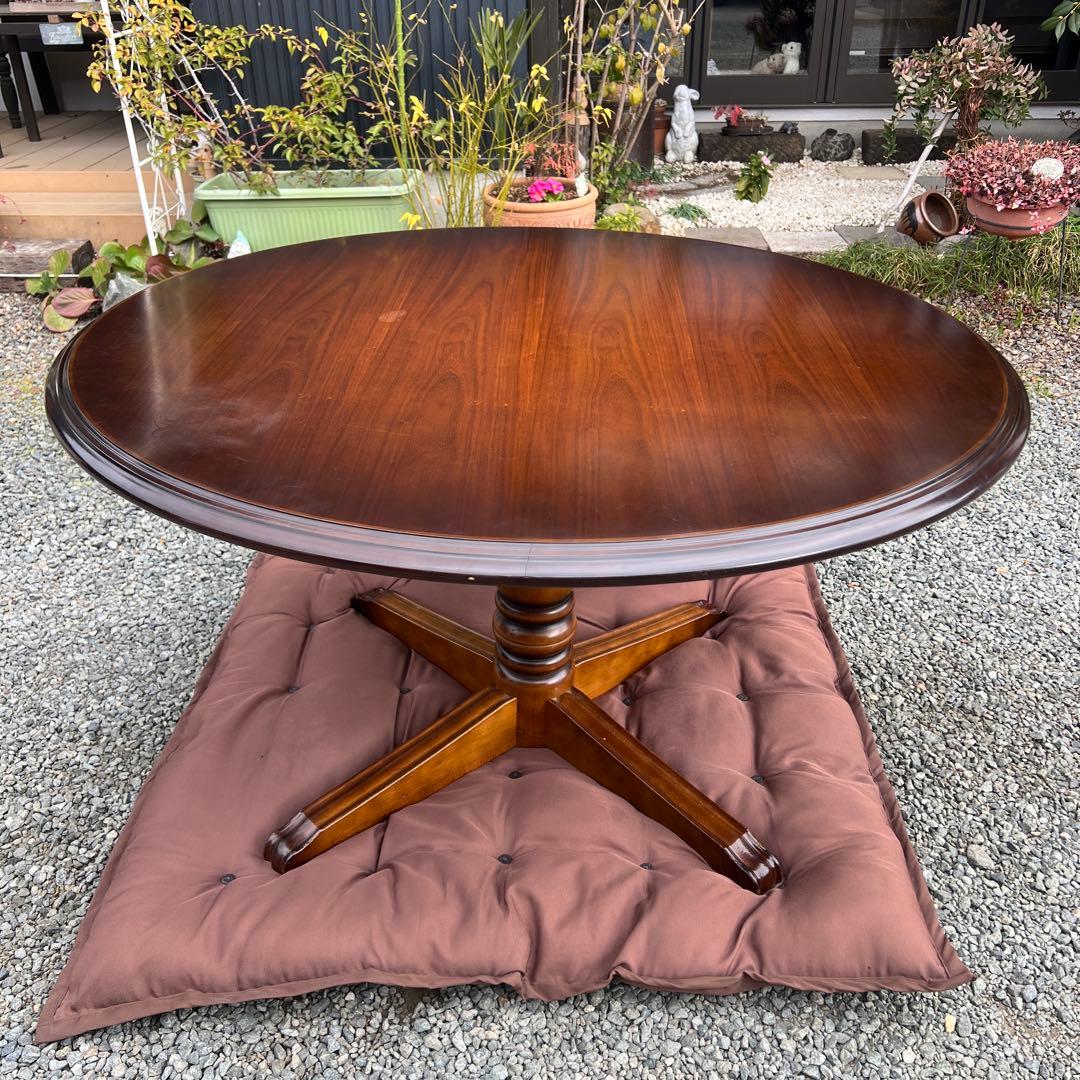 karimoku カリモク コロニアル ラウンドテーブル オールド 95年製