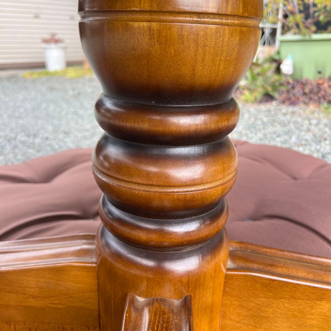 karimoku カリモク コロニアル ラウンドテーブル オールド 95年製