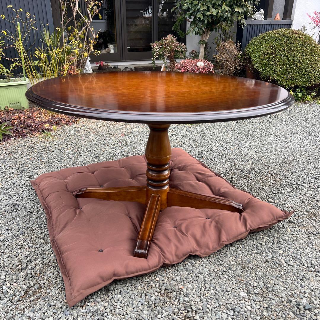 karimoku カリモク コロニアル ラウンドテーブル オールド 95年製