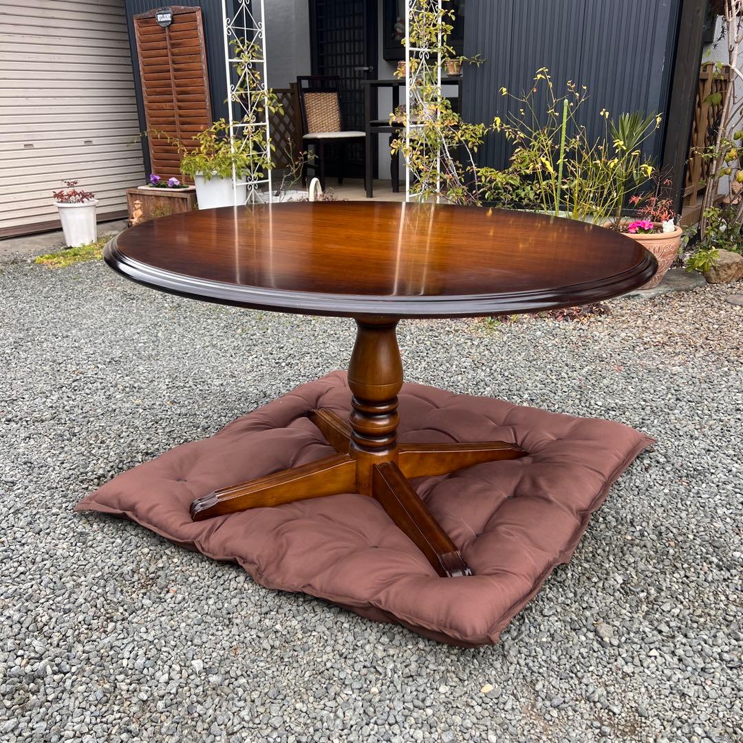 karimoku カリモク コロニアル ラウンドテーブル オールド 95年製