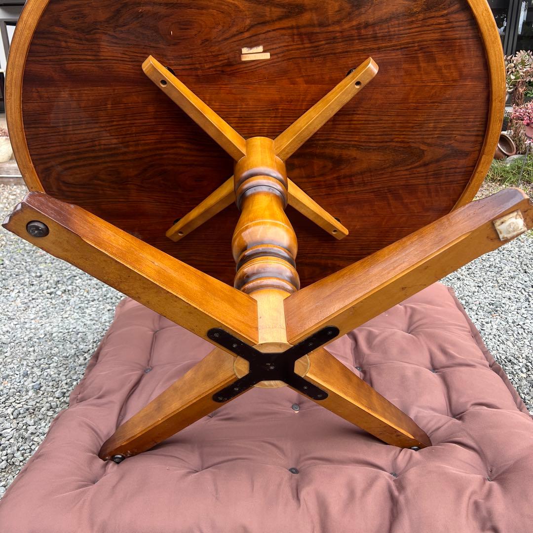 karimoku カリモク コロニアル ラウンドテーブル オールド 95年製