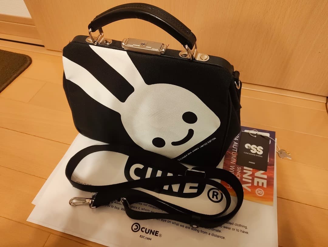 CUNE 帆布 お医者さんバッグ リラックマ コラボ 未使用品 完売品 キューン
