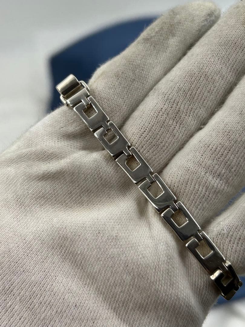 GUCCI グッチ Gロゴ ブレスレット SV925 アクセサリー　箱付　18