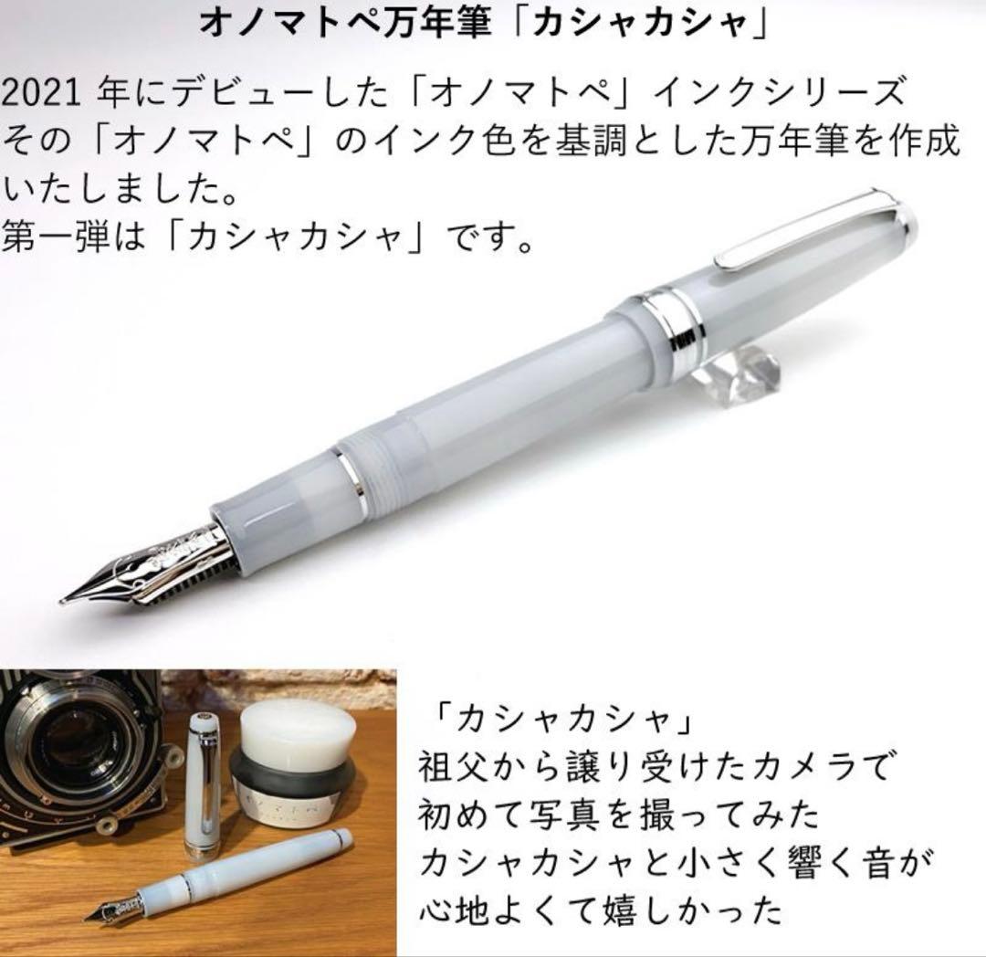 オノマトペ万年筆　ナガサワ文具センター　オリジナル