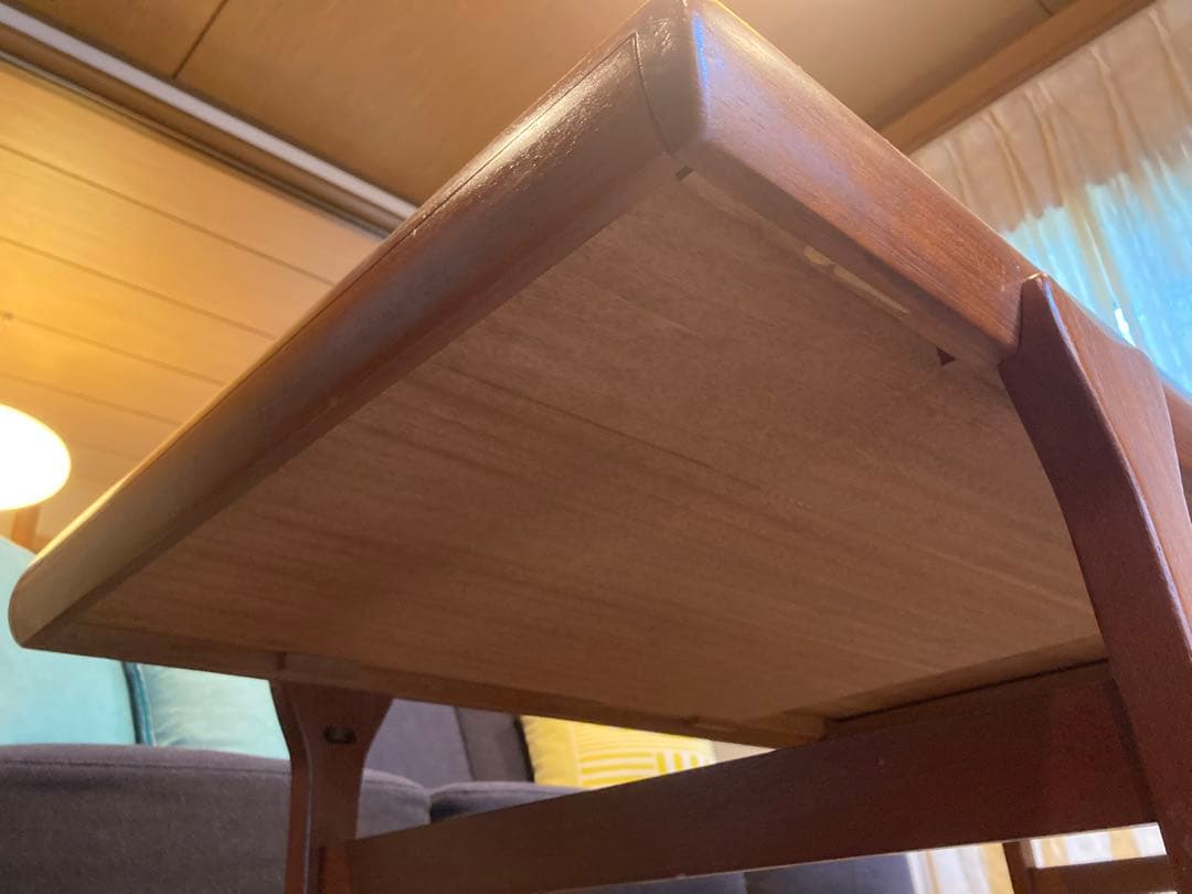 【北欧ビンテージ】ローテーブル コーヒーテーブル 伸長式 デンマーク製 美品