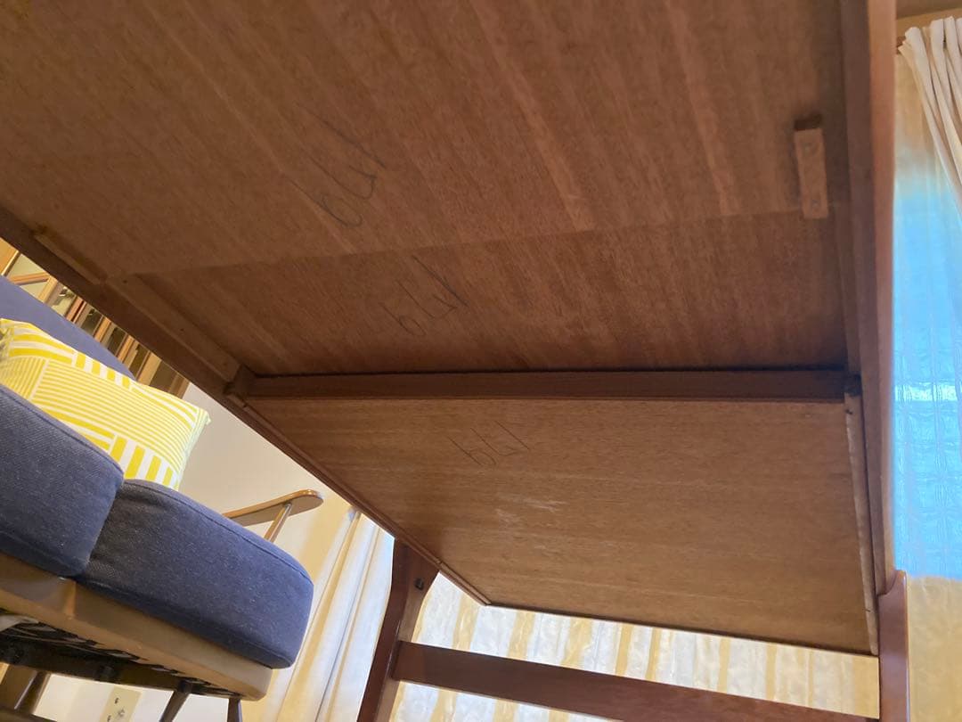 【北欧ビンテージ】ローテーブル コーヒーテーブル 伸長式 デンマーク製 美品