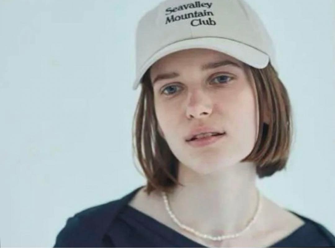 sea キャップ新品ベージュ