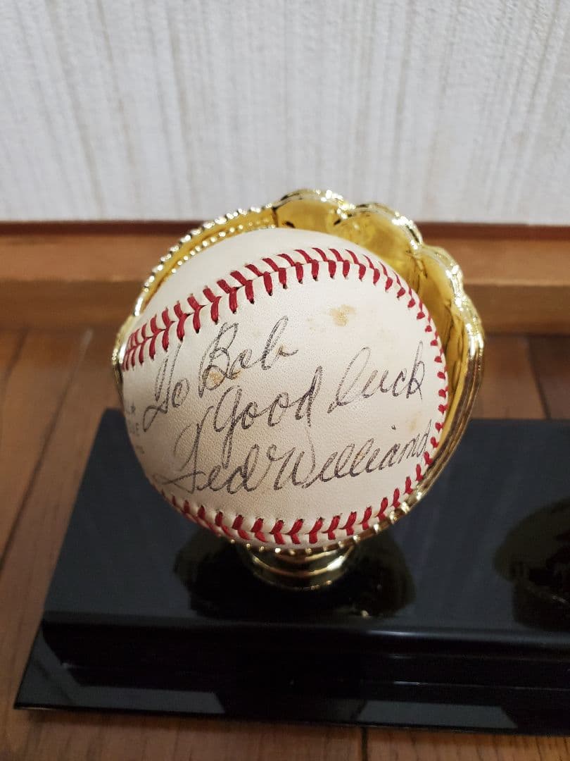 【超希少】★テッド・ウィリアムズ直筆サインボール(レッドソックス)★