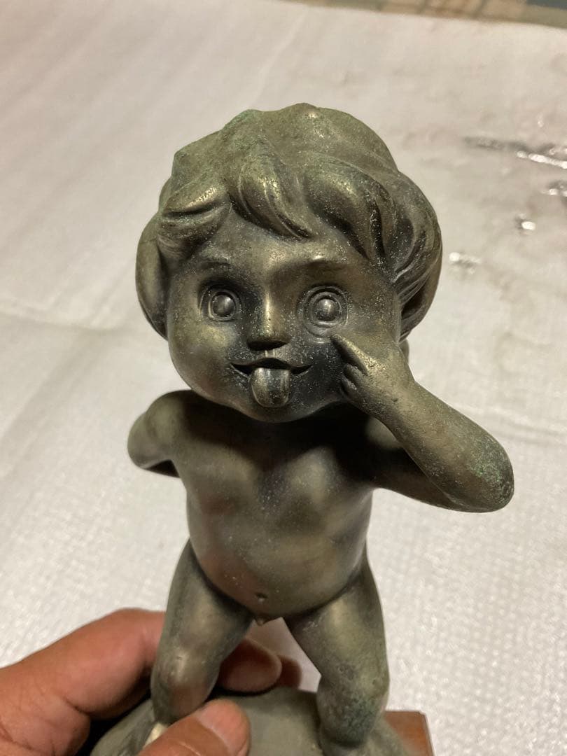 昭和55年9月29日／珍品・ほんものは誰だ！出場記念トロフィー【日本テレビ】。