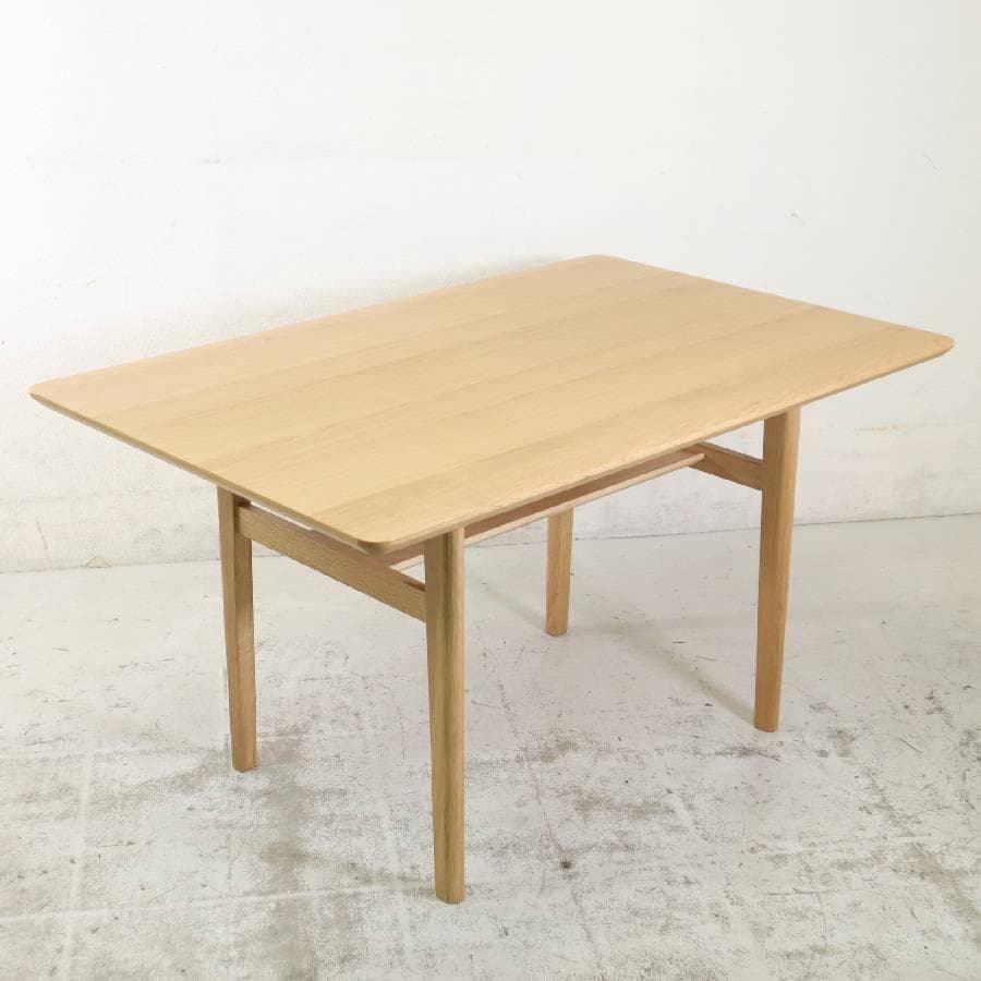 展示品 22年製 ウニコ ロム ダイニングテーブル W1200 オーク材