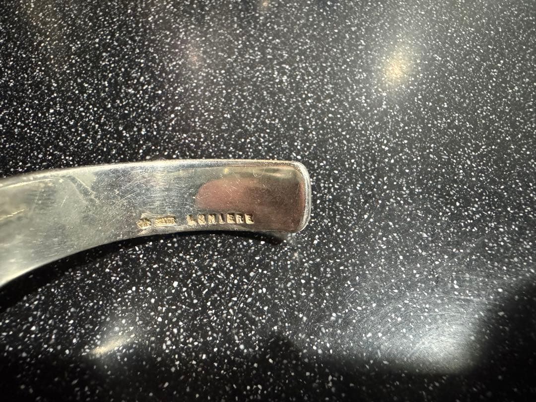 シルバー バングル 市松 BELLURIA