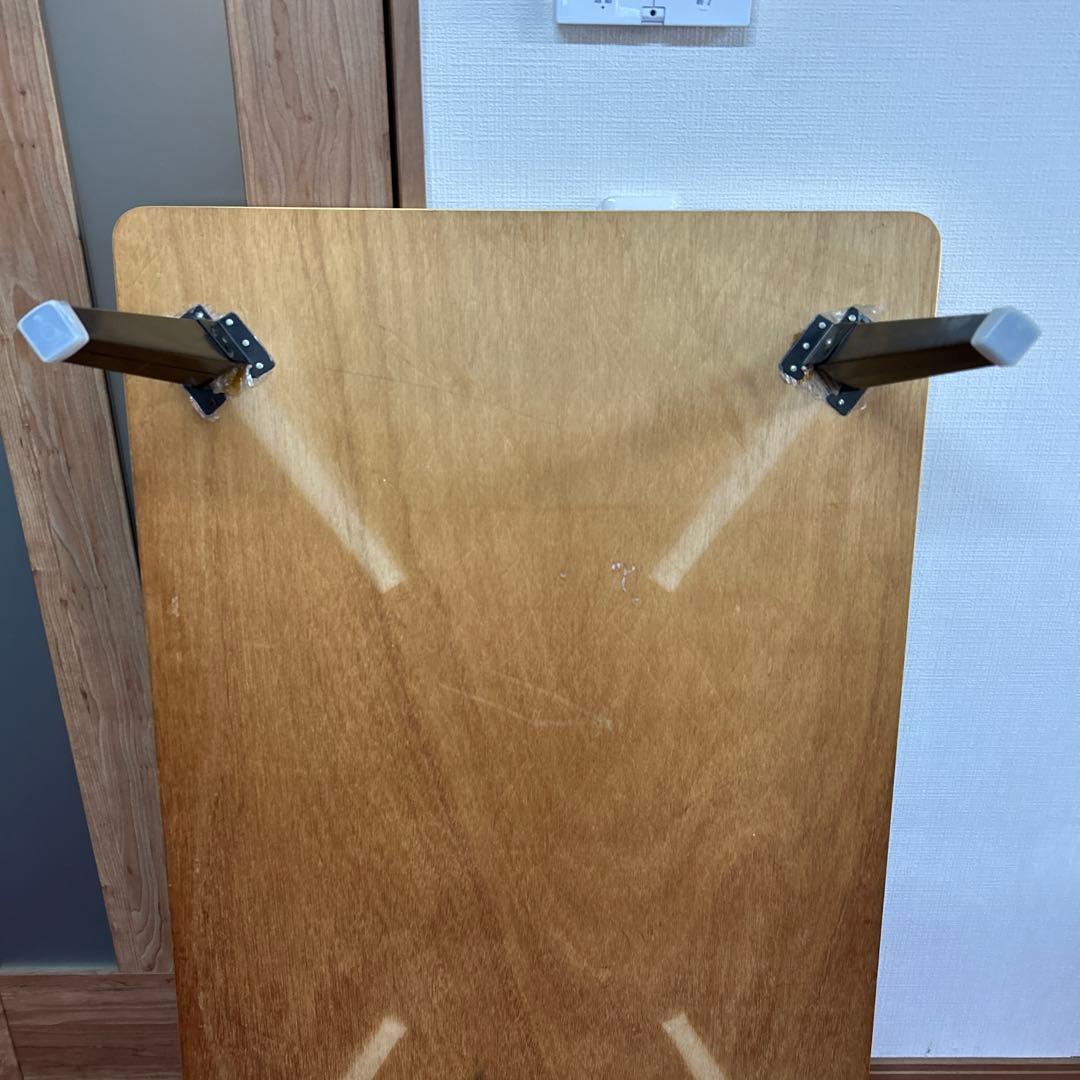 昭和レトロ　折りたたみテーブル　大型