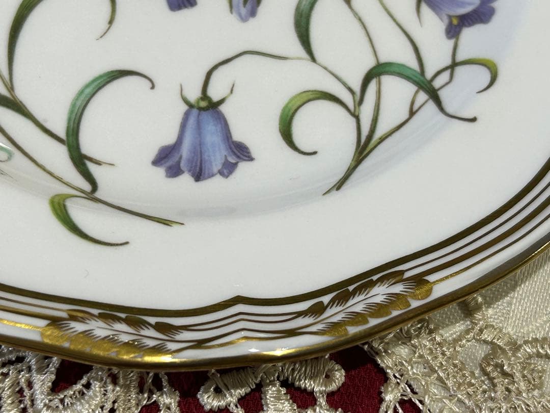 ★希少★スポード　カンパニュラ　ケーキプレート　15cm 4枚　未使用