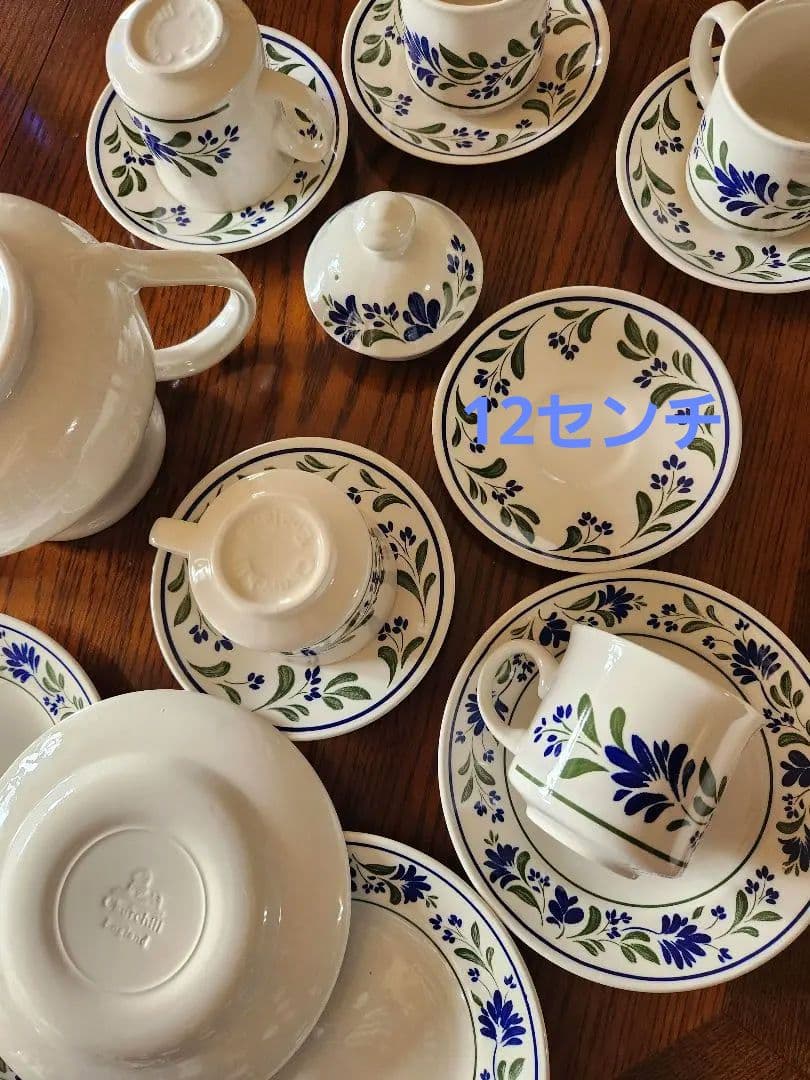 46様 リクエスト 2点 まとめ商品　英国チャーチル　未使用 食器セット　計28