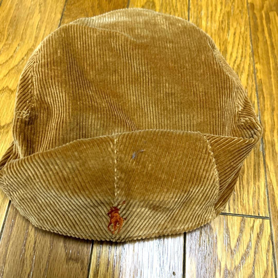 PoLo ラルフローレン　ハンチィン　ベージュ色　コーデュロイ