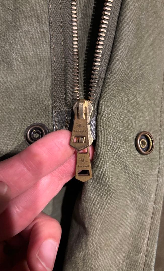 クー「着るアート」希少サイズ⭐︎1piuluguale3 M65ジャケット