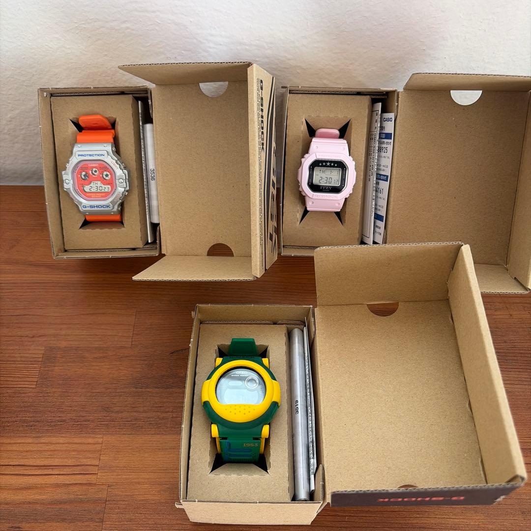 G-SHOCK 3点セット　デジタル時計