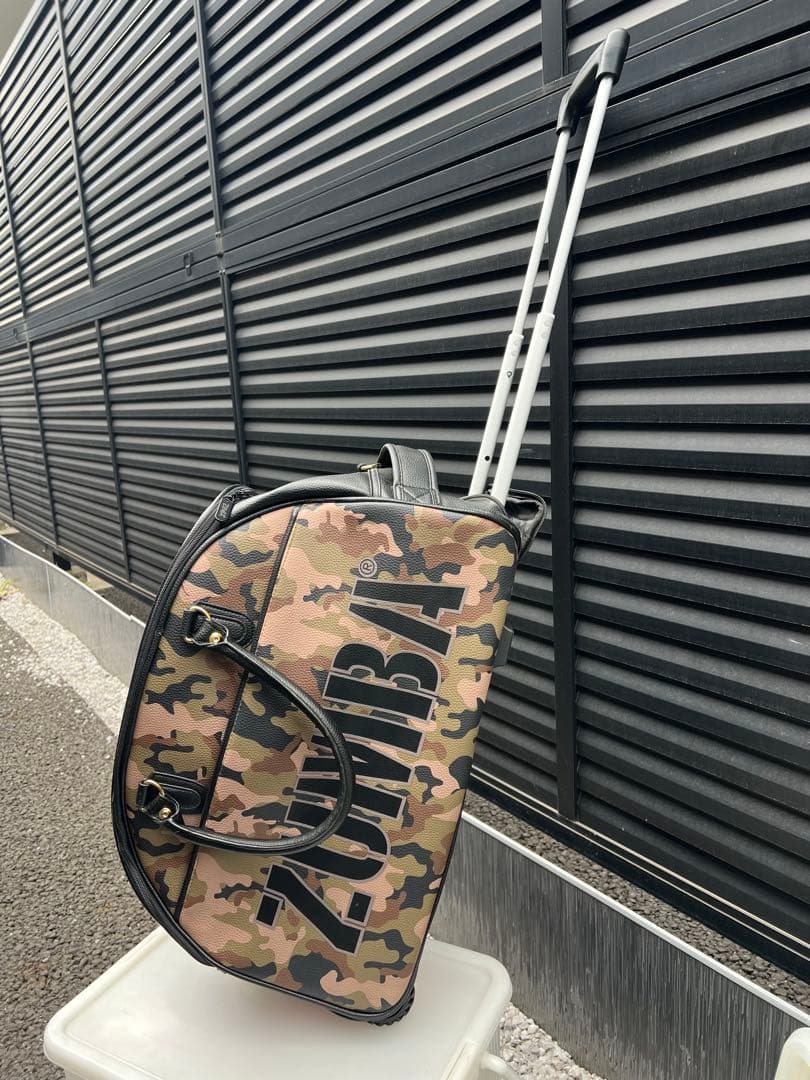 ZUMBA 迷彩キャリーカートバッグ(正規品)