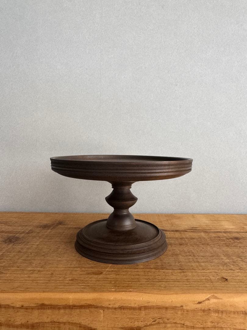 WARAUHANA　中村秀利 灯台 コンポート　鉄媒染仕上げ