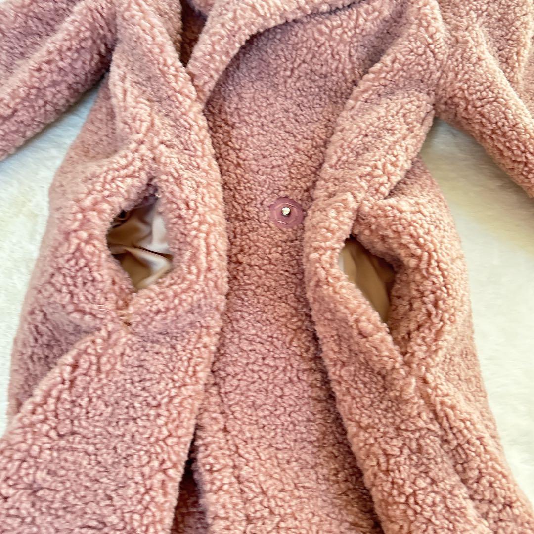 美品♡エイミーイストワール ビックテディボアコート テディベア チェスターコート