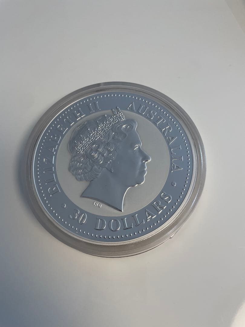1 キロ　999 SILVER 2005年鶏干支　銀貨1000g 造幣局