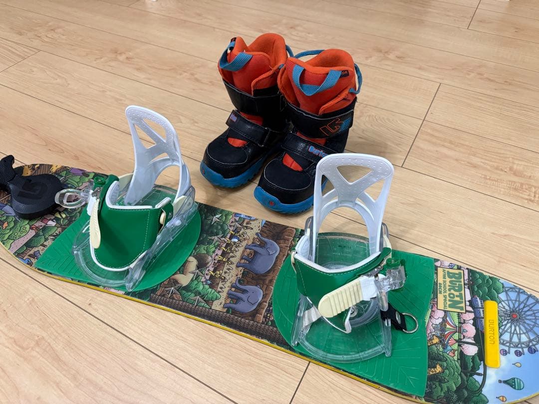 BURTON 80cm キッズ ボード　ブーツ17.5cm