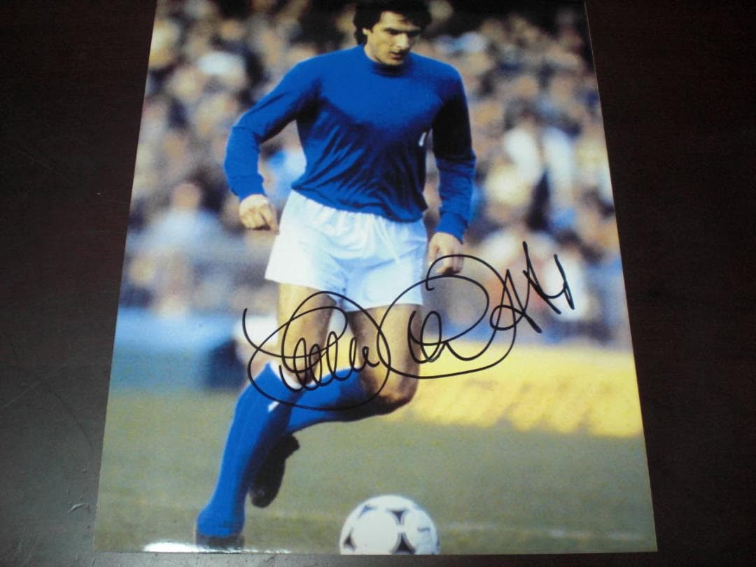 レジェンド　パオロ・ロッシ　イタリア代表　証明書付き　直筆サイン入りフォト