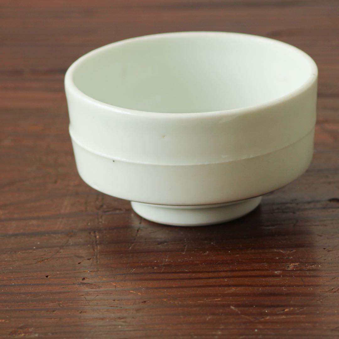 古伊万里　伊万里　江戸　胴紐　半筒　白磁　猪口　酒器　【おまけ付き】