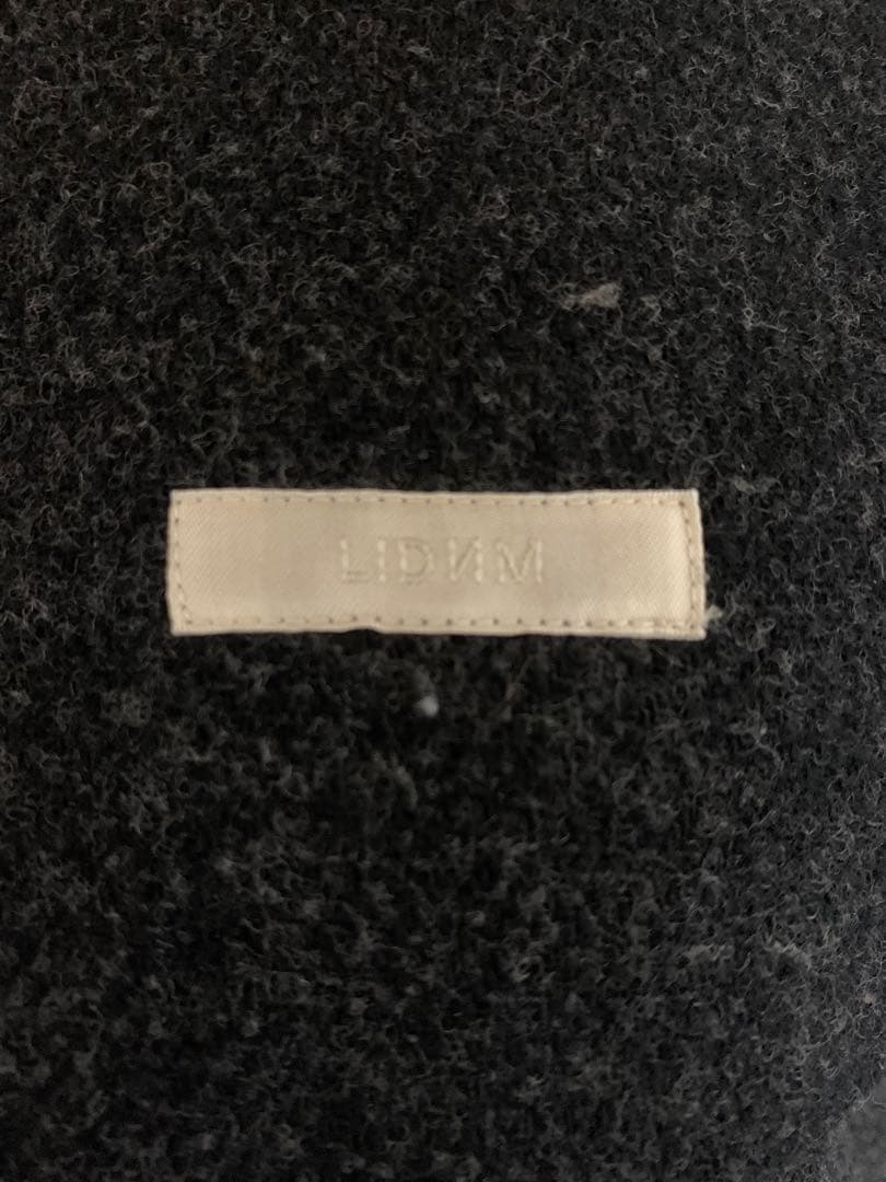 ジャケット・アウター LIDNM SHAWL COLLAR REVER COAT