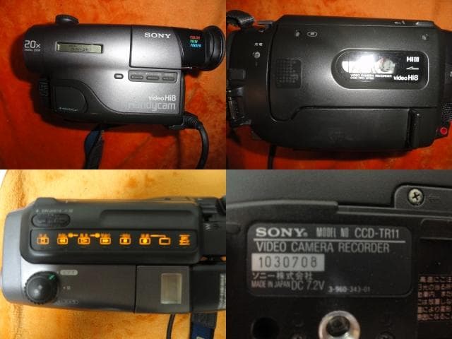 録・再・ダビングOK◆ソニー Ｈｉ８　TR11 動作好調