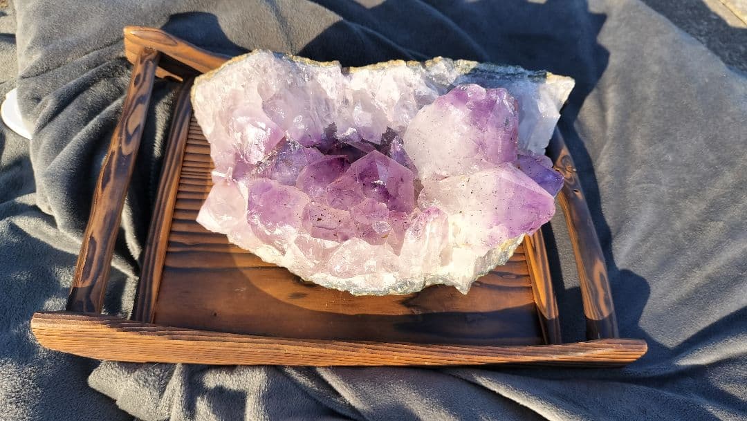 アメジスト原石結晶 重量級 特大サイズ ブラジル産 アメジスト結晶