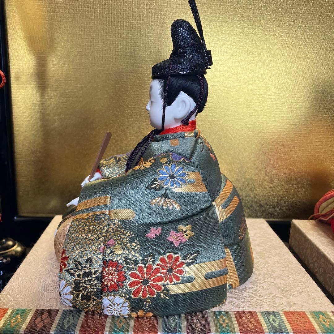 美品 愛らしい雛人形 真多呂の瑞花雛