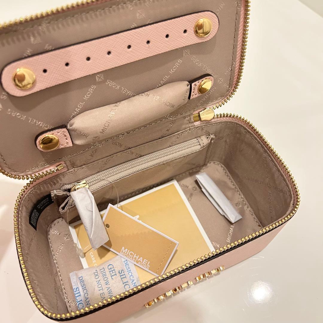 海外限定【MICHAEL KORS】マイケルコース ピンク ジュエリーケース