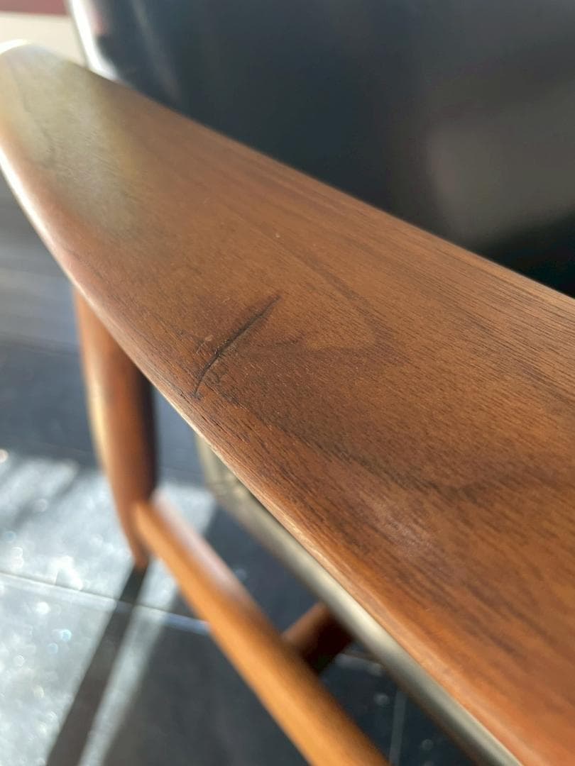 Ritzwell リッツウェル RIVAGE イージーチェア ブラックレザー