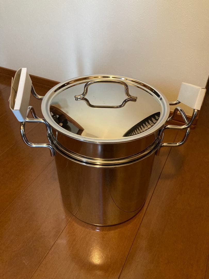 【未使用品】ジオ プロダクト パスタポット21㎝ GEO-21P 服部幸應