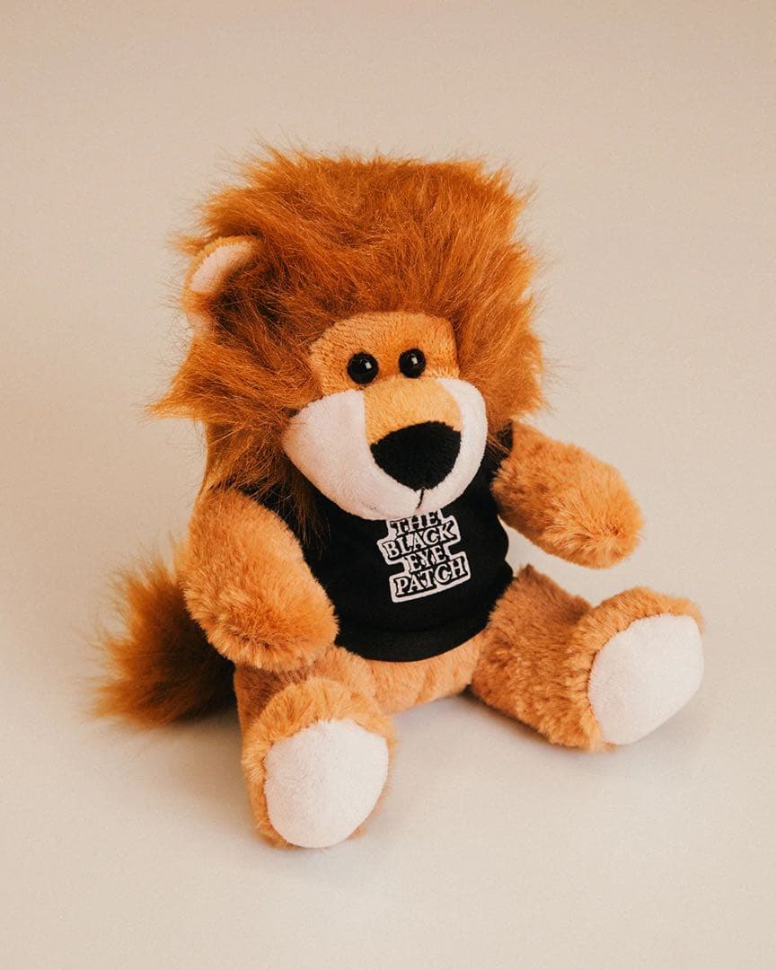 ブラックアイパッチ　STUFFED OG LABEL LION