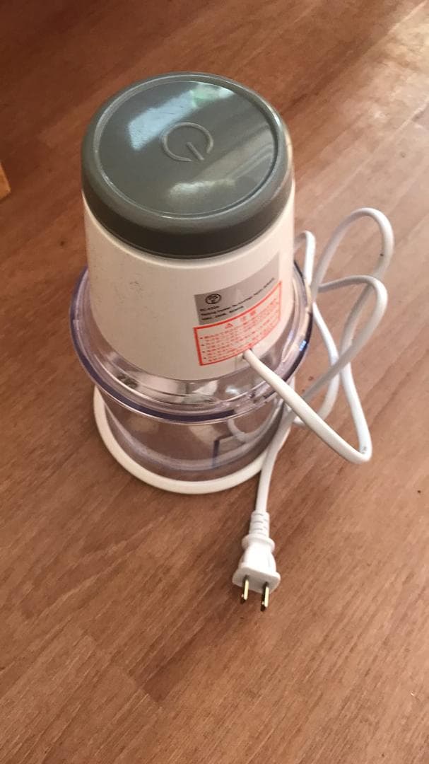 パワフル時短で仕上がり フードプロセッサー お手入れ楽