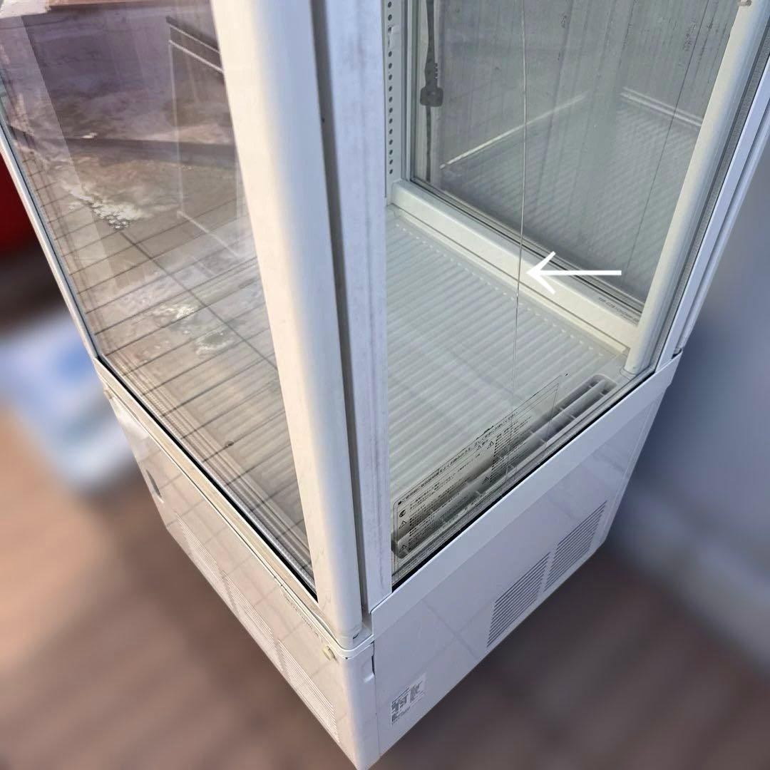 Panasonic 冷蔵ショーケース 4面ガラス 冷温タイプ　2ドア パススルー
