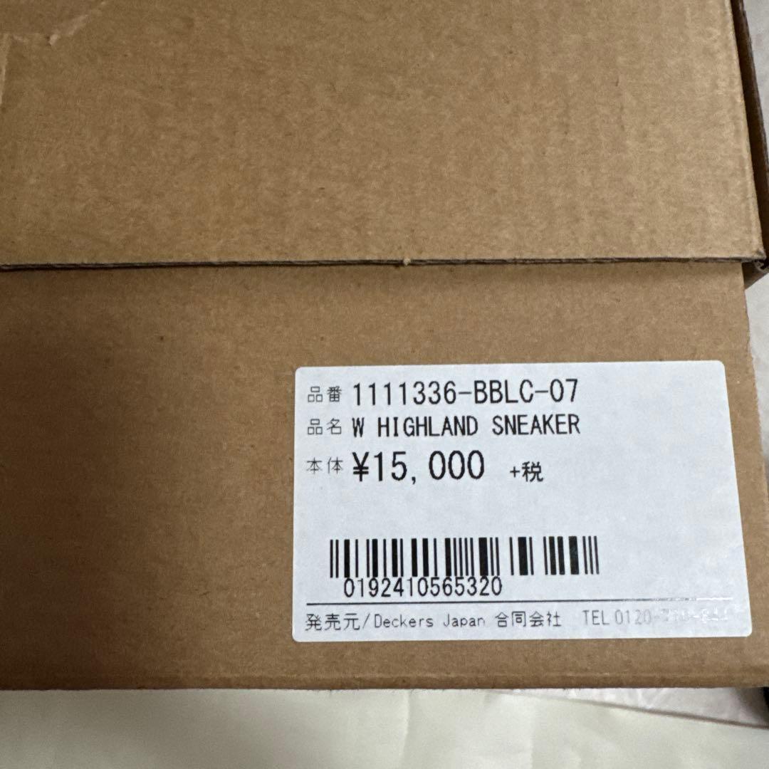 《限定値下げ》UGG ブラック スニーカー