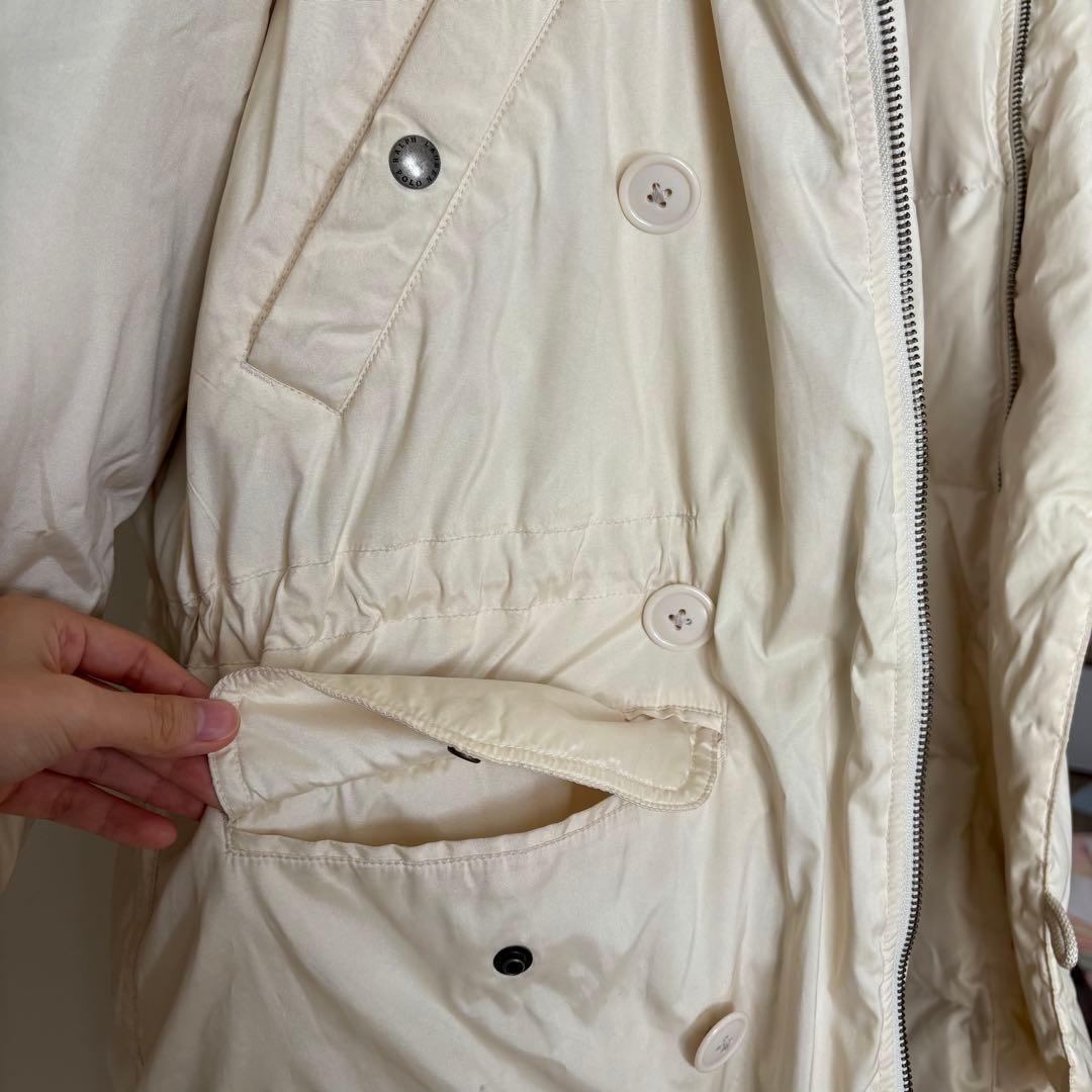 美品　ラルフローレン　Ralph Lauren ファーコート　ダウンコート　白