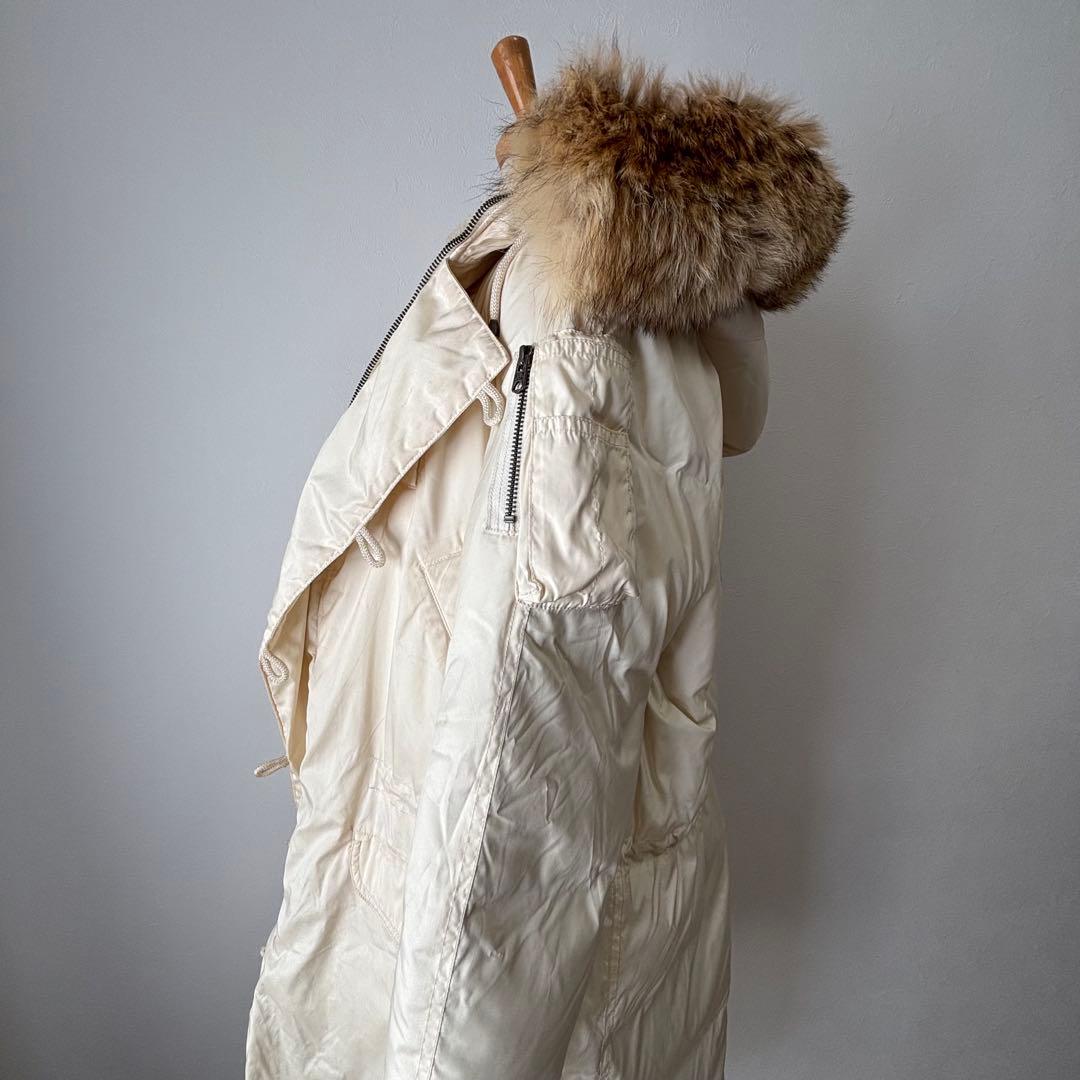 美品　ラルフローレン　Ralph Lauren ファーコート　ダウンコート　白