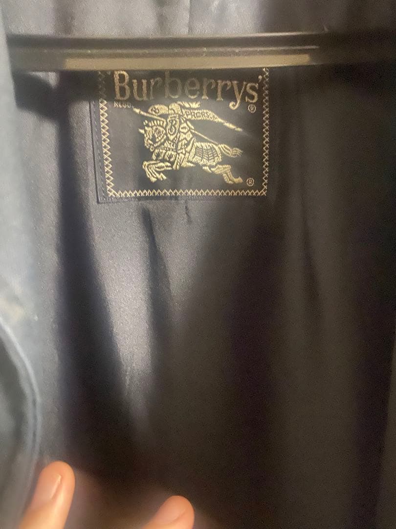 Burberrys ネイビー トレンチコート　バーバリー