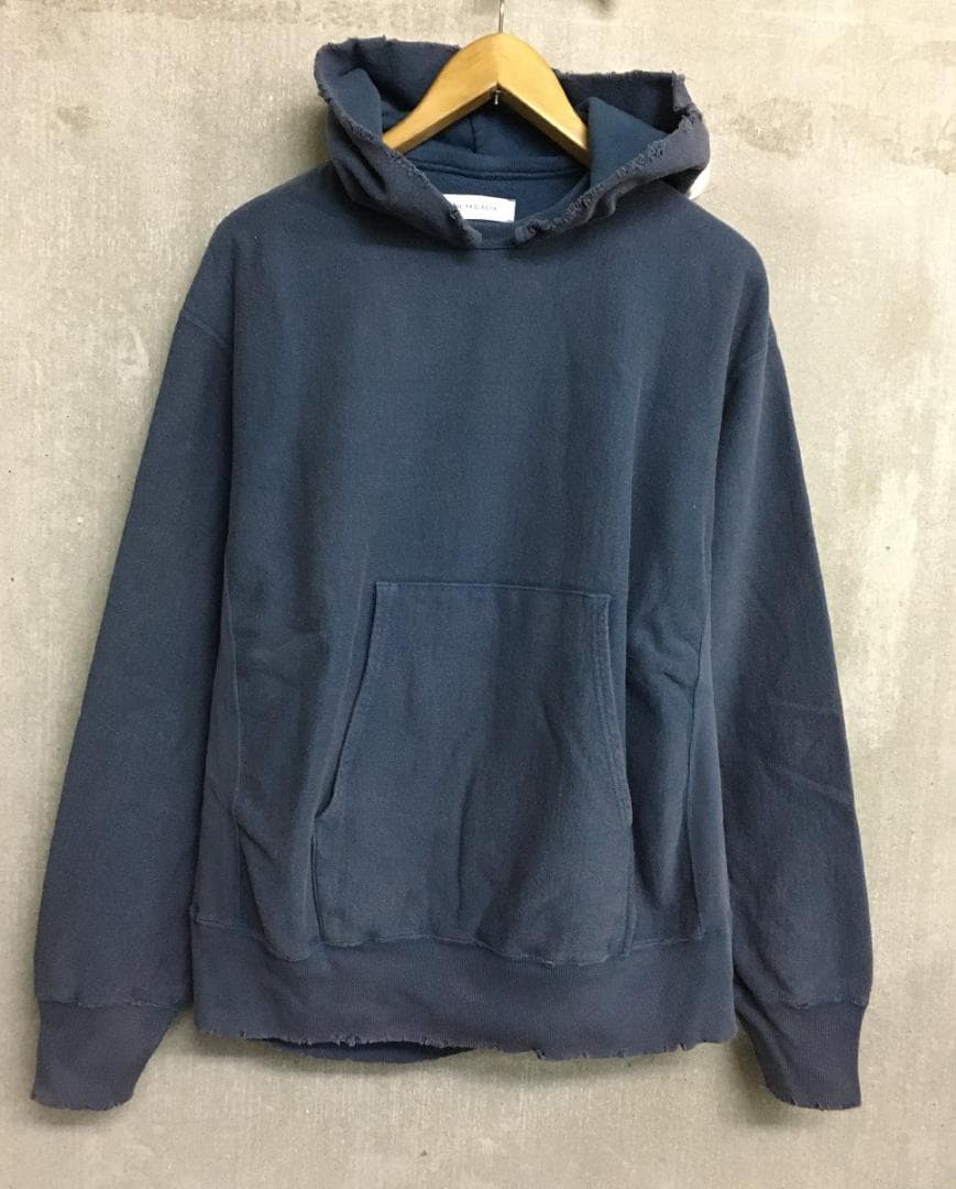 カーリー ブランド 美品 パースプロジェクツ ダメージ加工 後付け パーカー